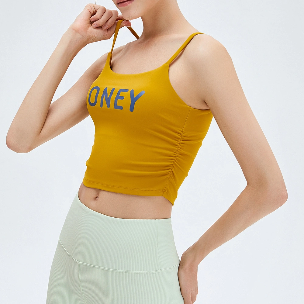 High-Quality Yoga Tank Vest for Women Wholesale Design OEM/ODM Poly Functional Tank Gym Wear