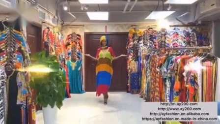 Ropa tradicional africana musulmana de verano para mujeres al por mayor