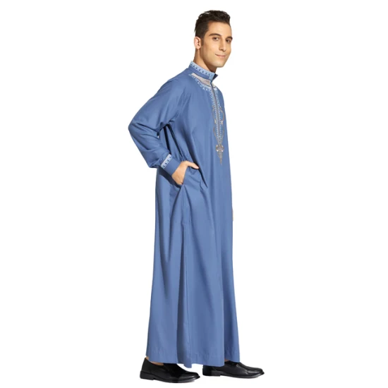 Precio barato, venta al por mayor, ropa islámica musulmana, Abaya musulmana de moda, Túnica árabe, vestido largo, Hijab Jalabiya, ropa musulmana Thobe de Dubái