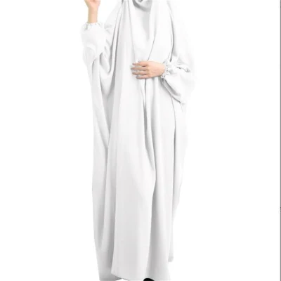 Vestido Hijab para mujer, prenda de oración, ropa musulmana tradicional