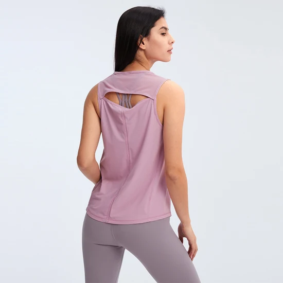 Xsunwing Athleisure, chaleco personalizado de cuello alto para gimnasio y Yoga, blusa para mujer, Tops para correr, ropa deportiva para mujer